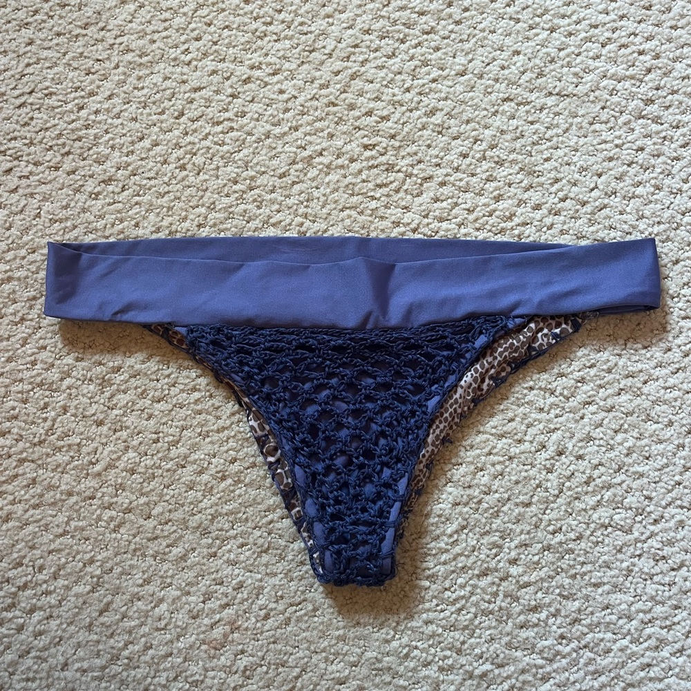 Acacia crochet bottoms purple